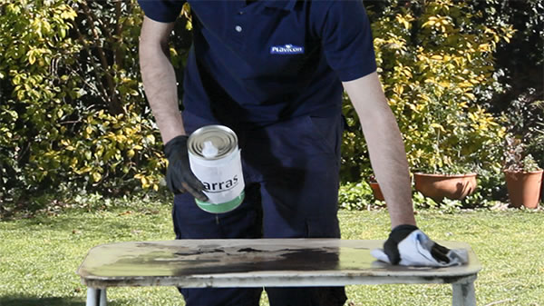 Limpieza con Aguarrás